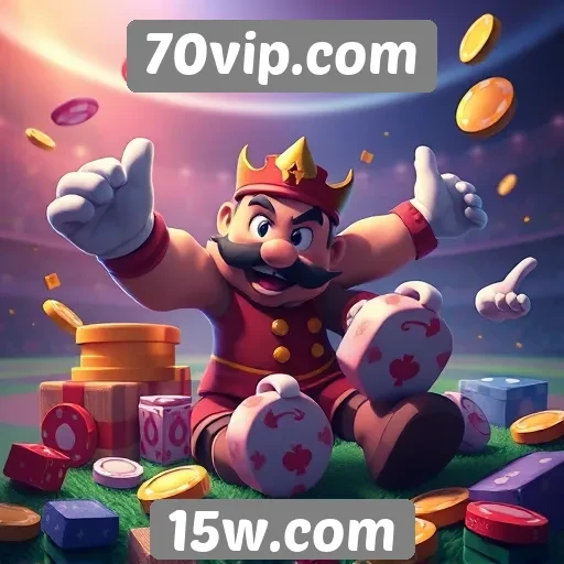 Exploração das opções de jogos em 70vip.com
