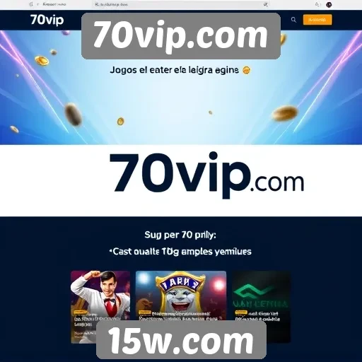 Impacto do 70vip.com na indústria de jogos online
