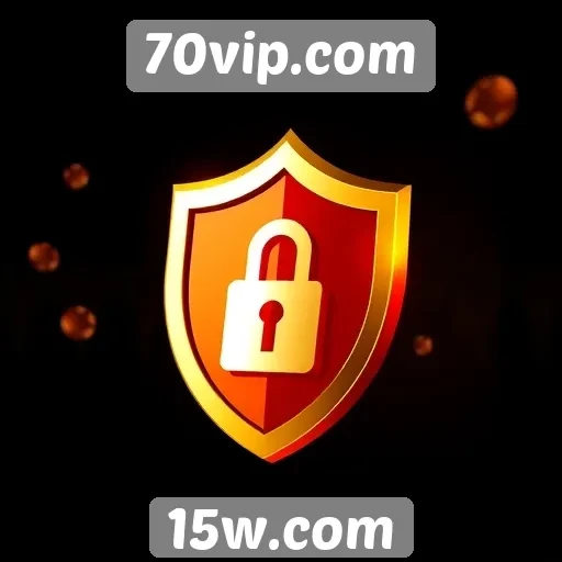 Avaliação de segurança no site 70vip.com